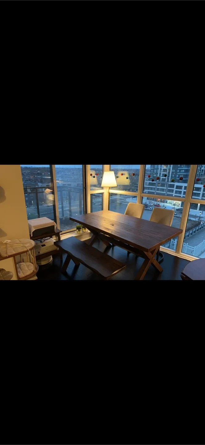 Solid Wood Dining Table