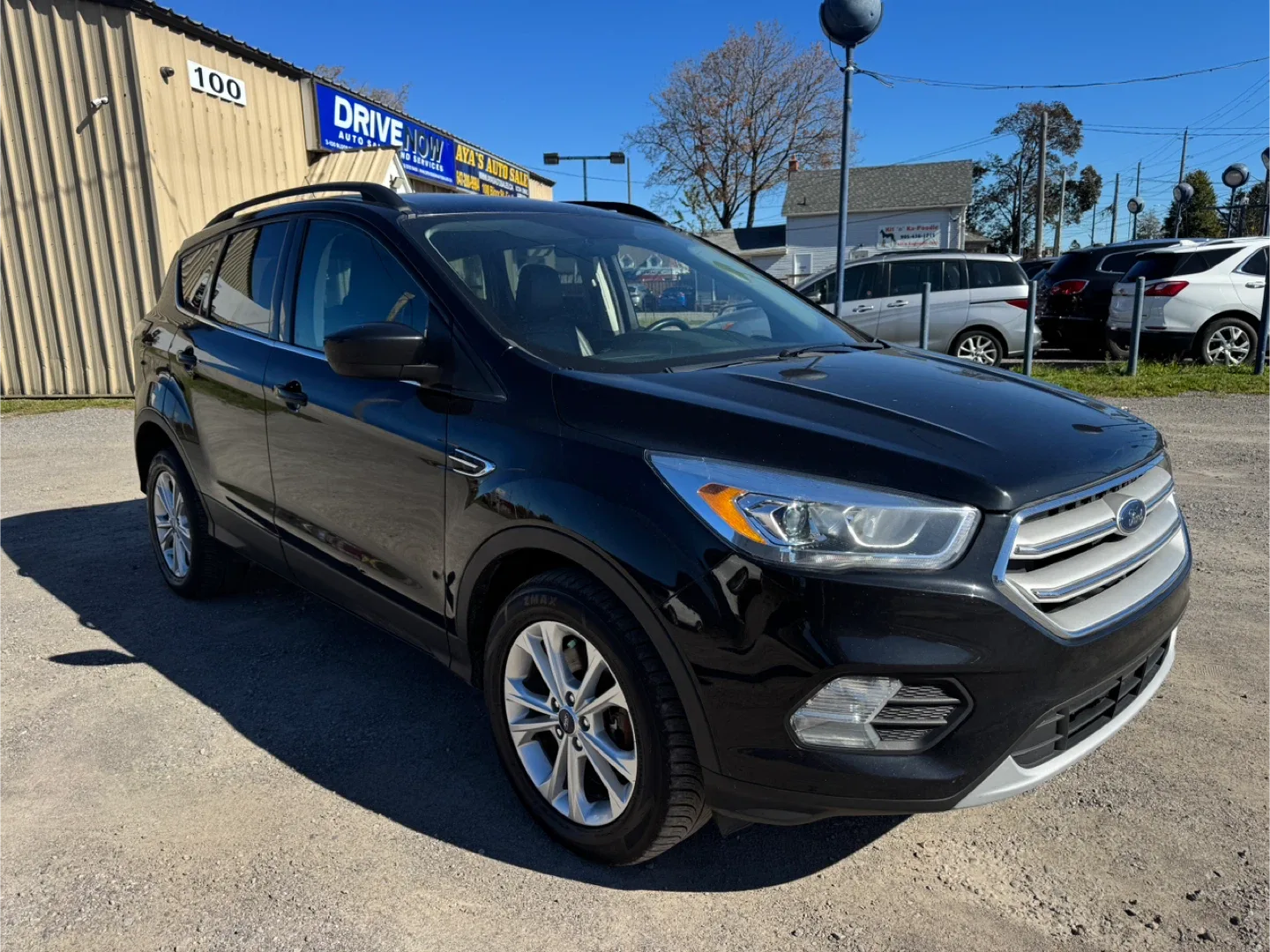 2018 Black Ford Escape AWD SUV 137000kms