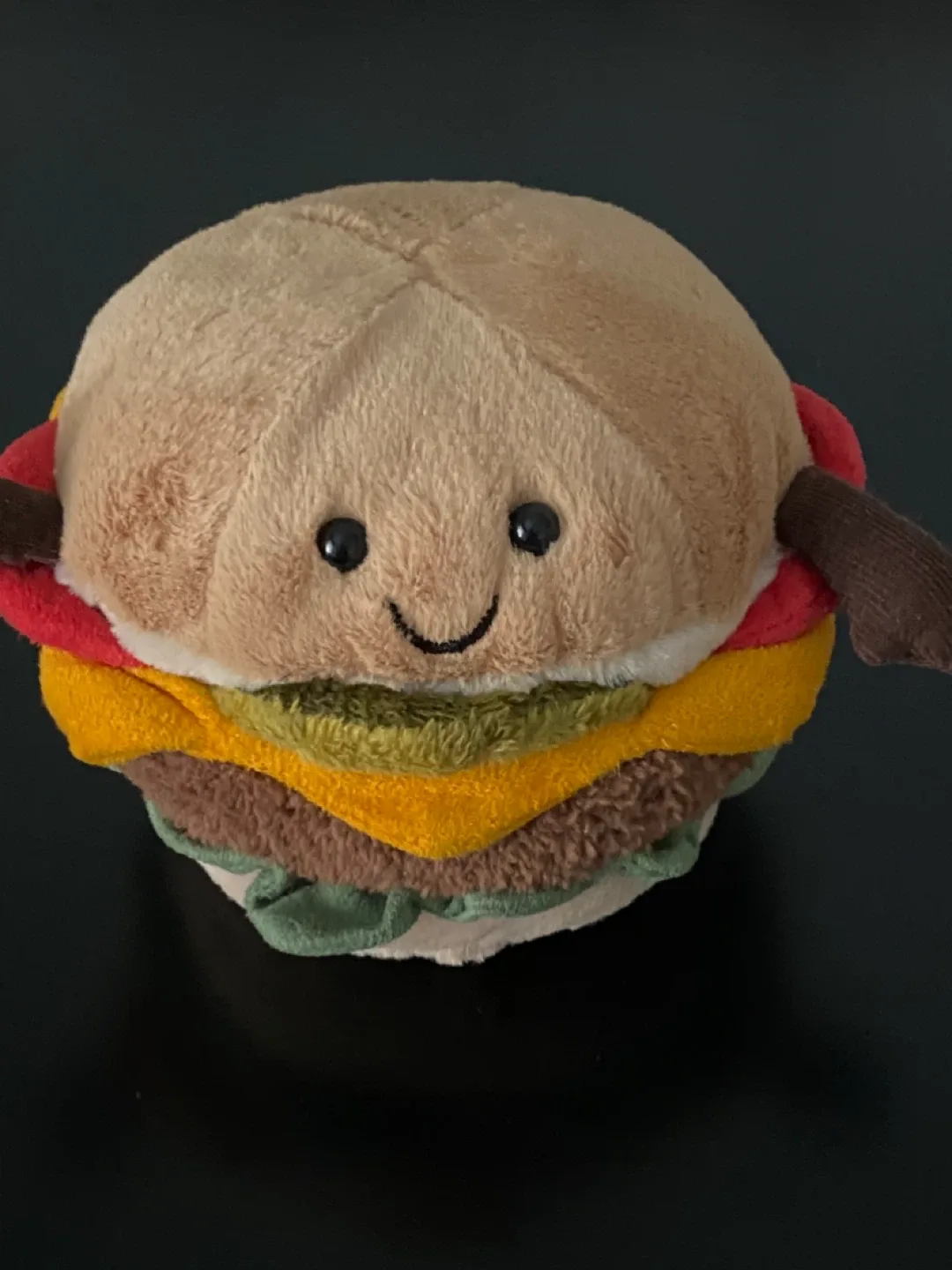 NEW! Jellycat Amuseables Burger Plush Toy with Tags!
