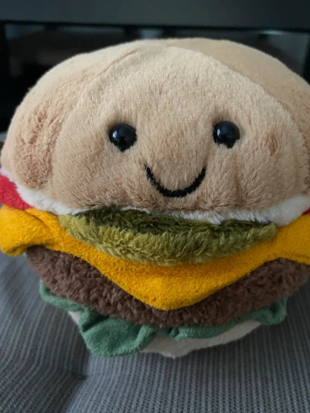 NEW! Jellycat Amuseables Burger Plush Toy with Tags! image indicator(5)