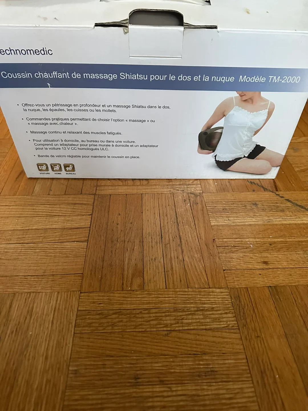 Technomedic Shiatsu Back & Neck Massage Pillow TM-2000