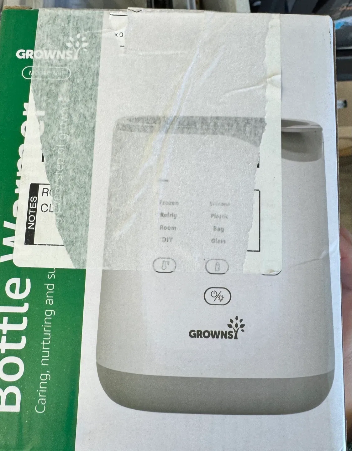 Grownsy Bottle Warmer with Box image indicator(2)