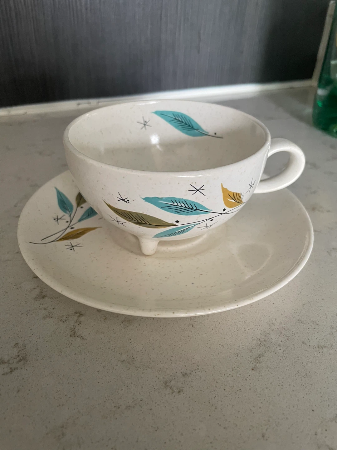 Vintage Salem Ovenproof Cup and Saucer