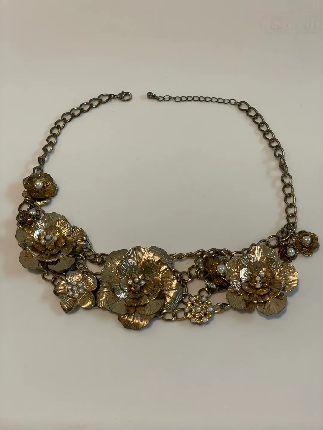 Floral Statement Necklace image indicator(2)