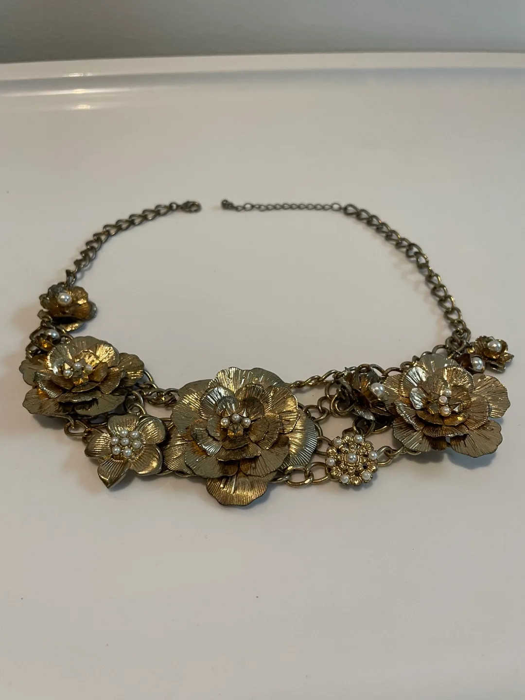 Floral Statement Necklace