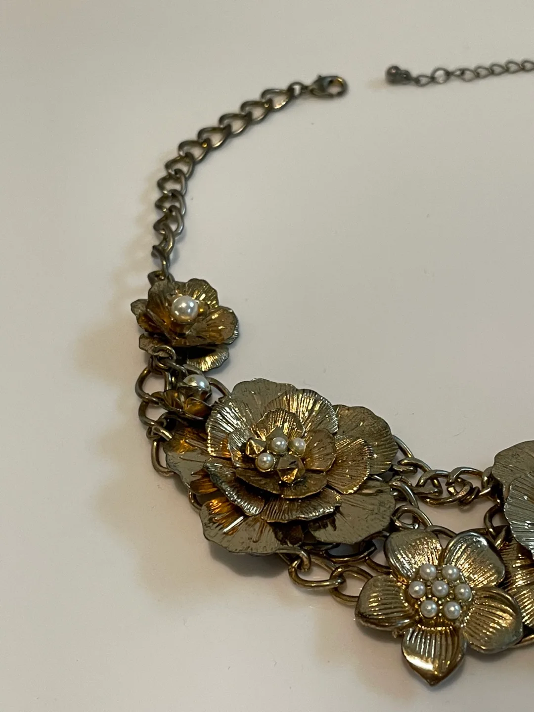 Floral Statement Necklace image indicator(3)