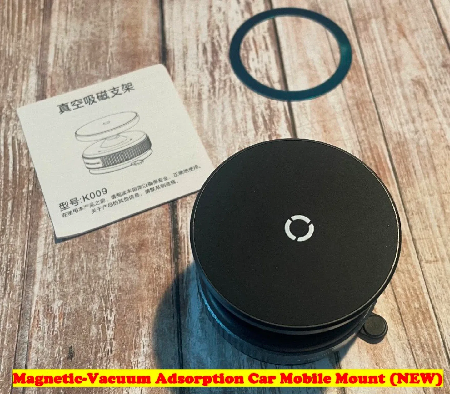 Magnetic-Vacuum Adsorption Car Mobile Mount (NEW) image indicator(2)