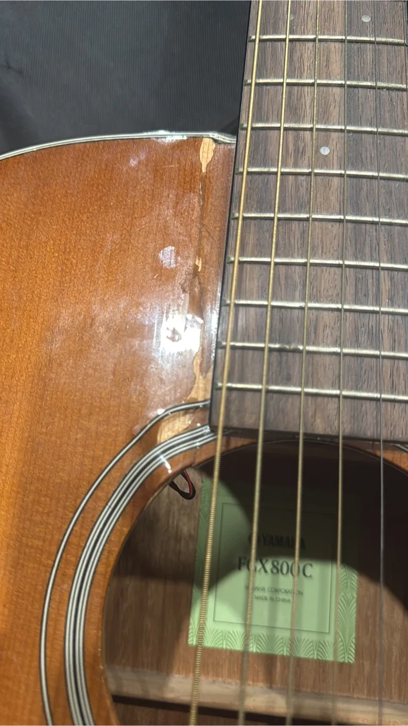 Yamaha FGX800C Acoustic-Electric Guitar image indicator(2)