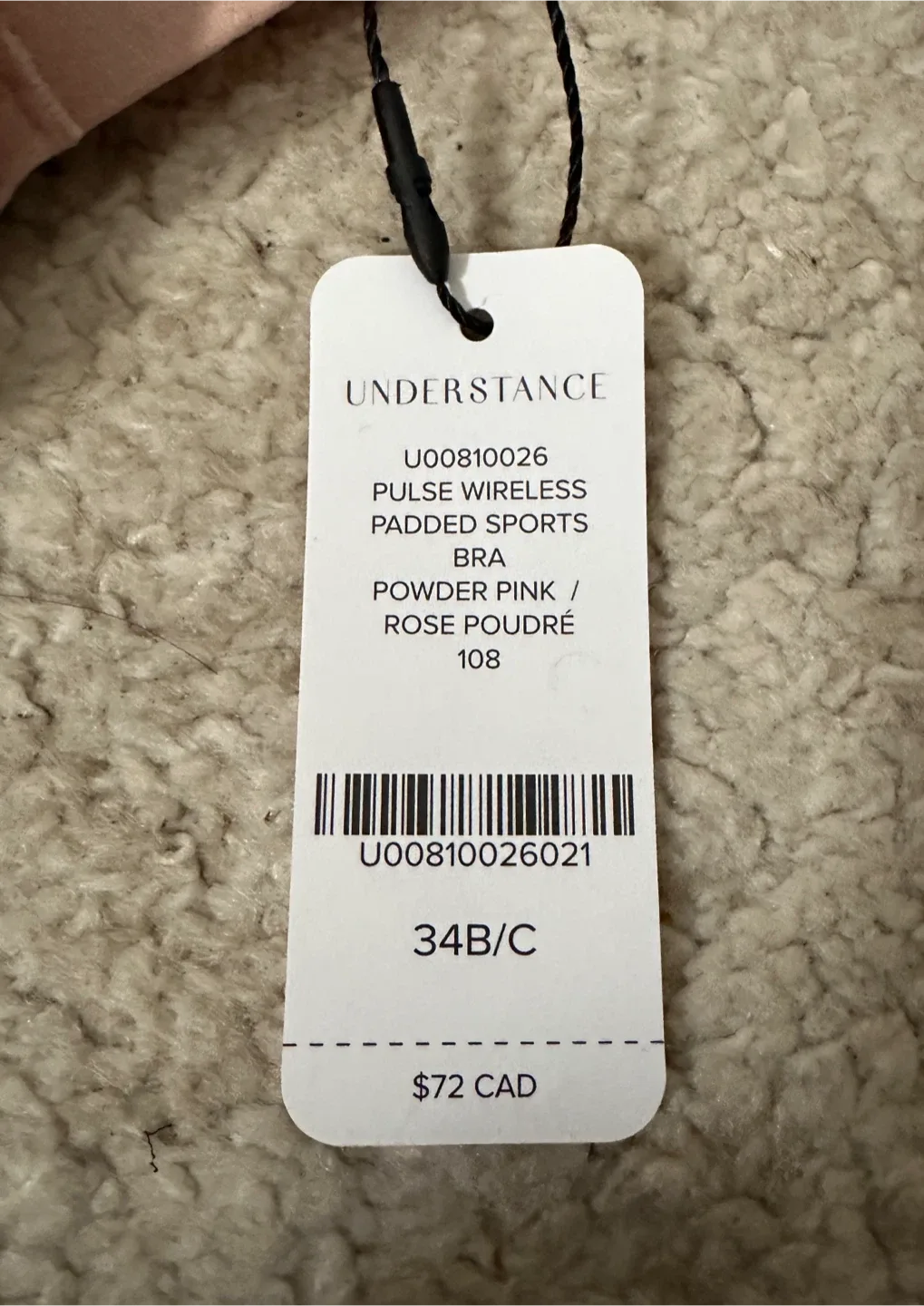 Understance Pulse Wireless Padded Sports Bra 34B/C - New image indicator(3)