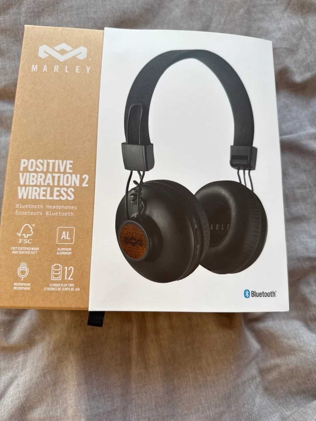 Marley Positive Vibration 2 Wireless Headphones - New