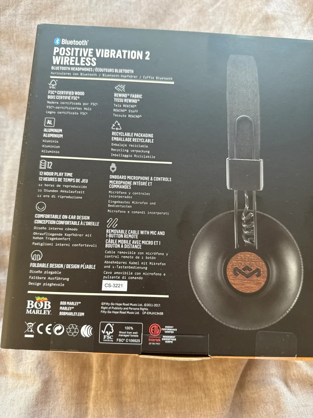 Marley Positive Vibration 2 Wireless Headphones - New image indicator(2)