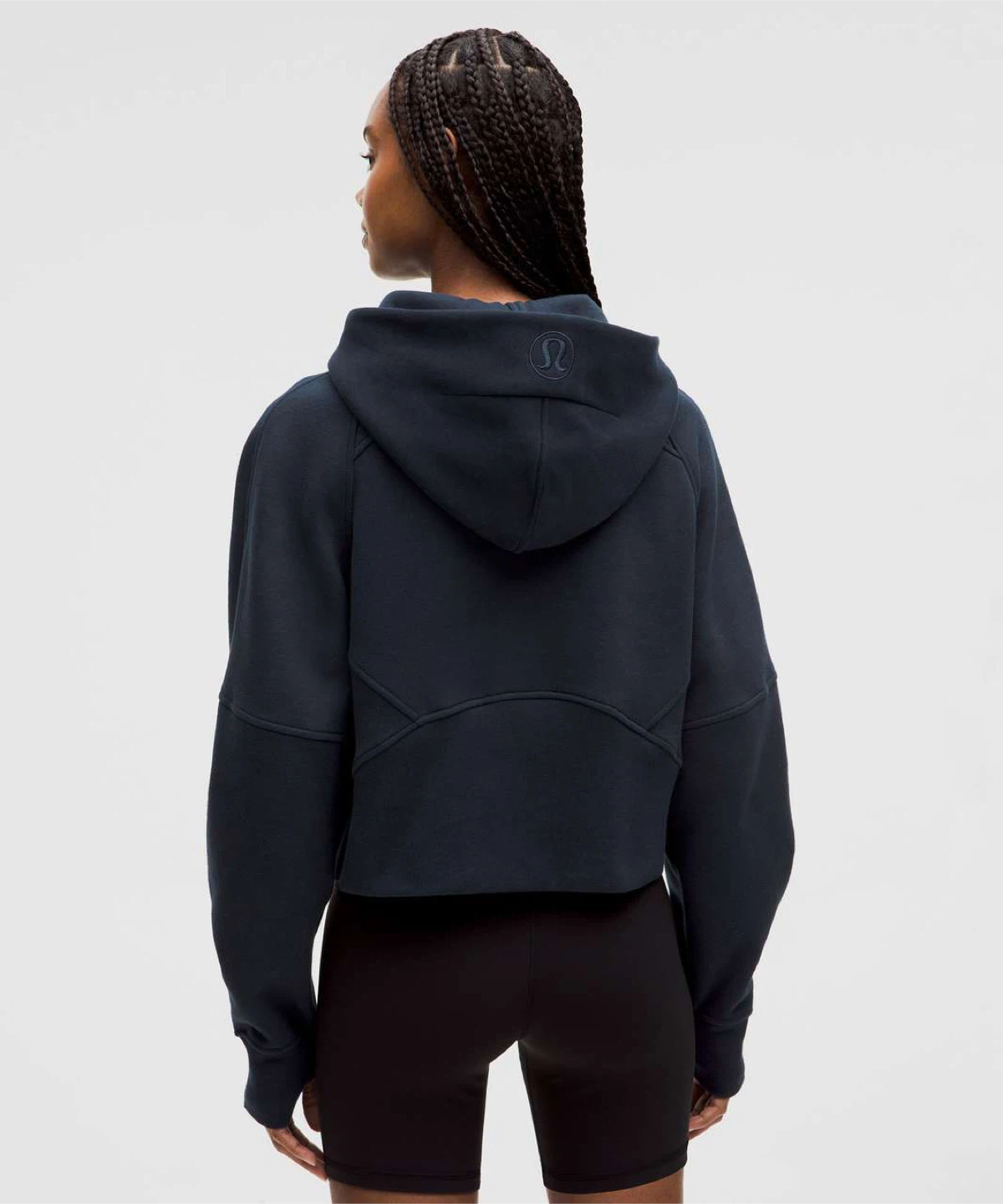 Lululemon Scuba Oversized Half-Zip Hoodie True Navy / Gold, XS/S - photo 5