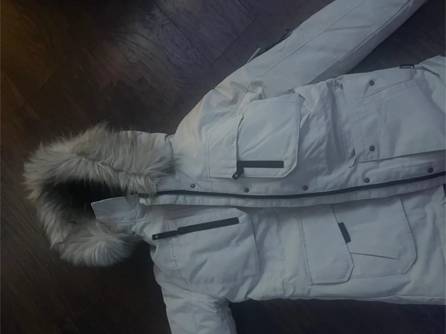 Point Zero Cream Winter Parka image indicator(4)