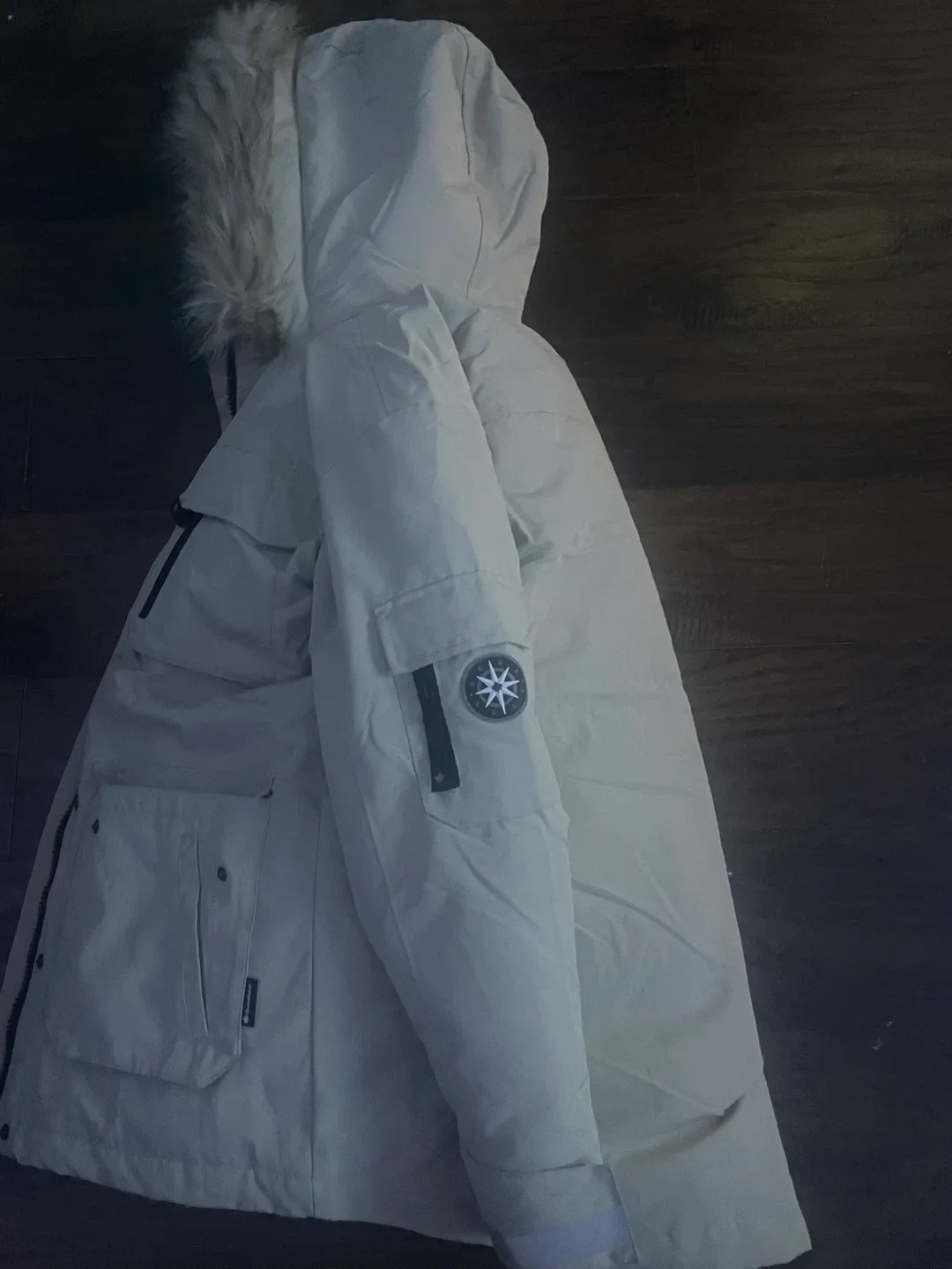 Point Zero Cream Winter Parka image indicator(3)