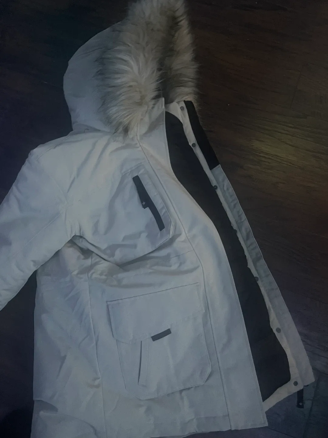 Point Zero Cream Winter Parka image indicator(2)