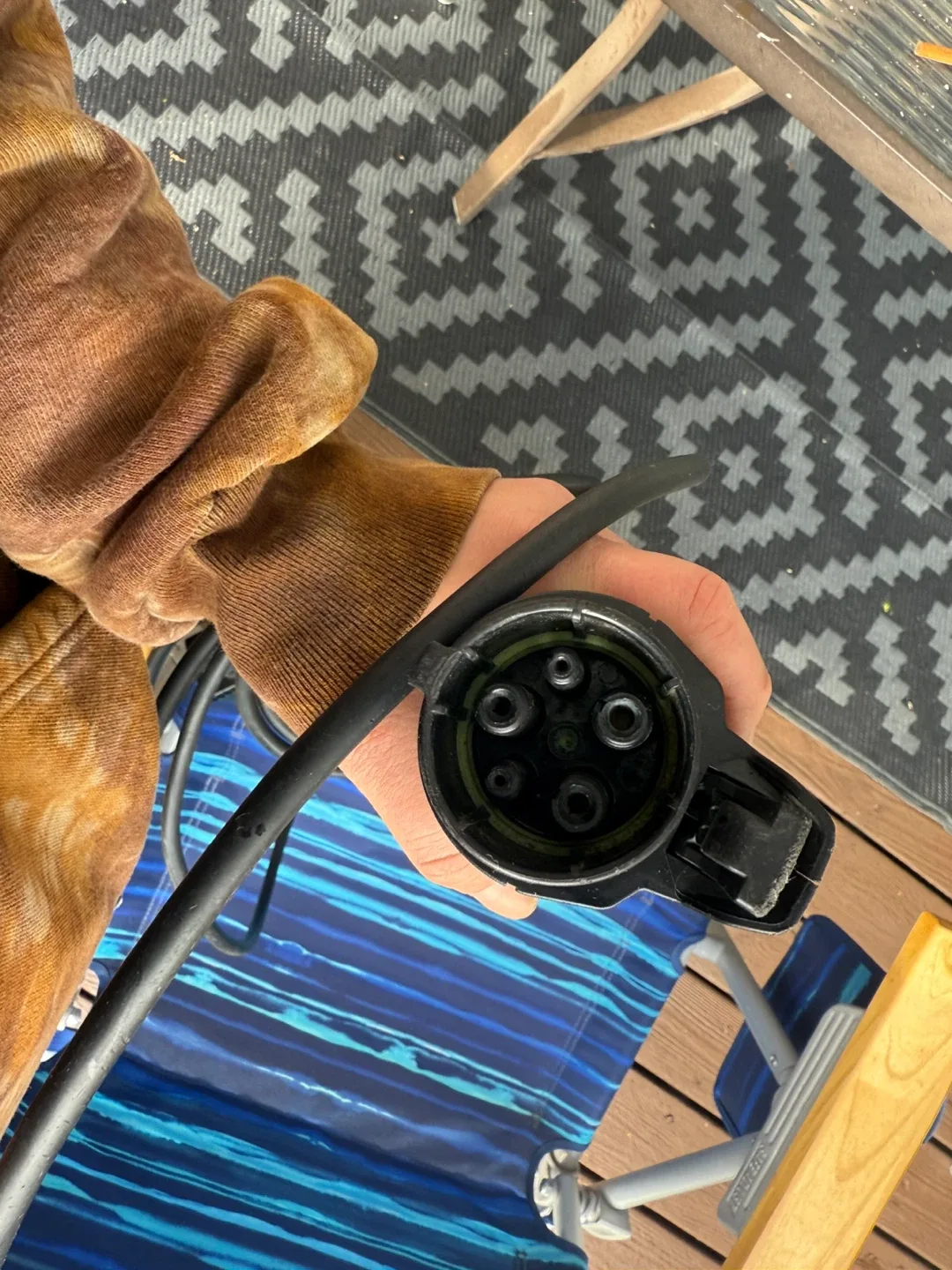 Mopar Jeep Level 1 EV Charger Wrangler Grand Cherokee Wagoneer S image indicator(4)