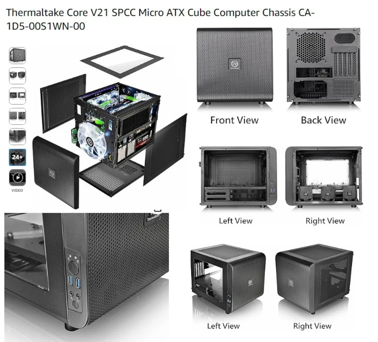 ThermalTake Core V21Cube Casing