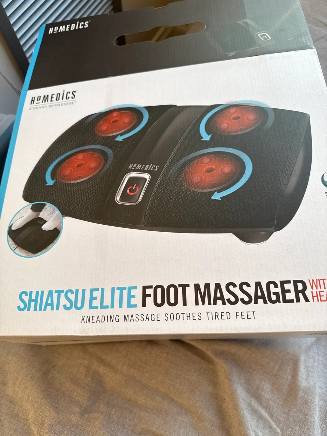 New Homedics Shiatsu Elite Foot Massager image indicator(3)