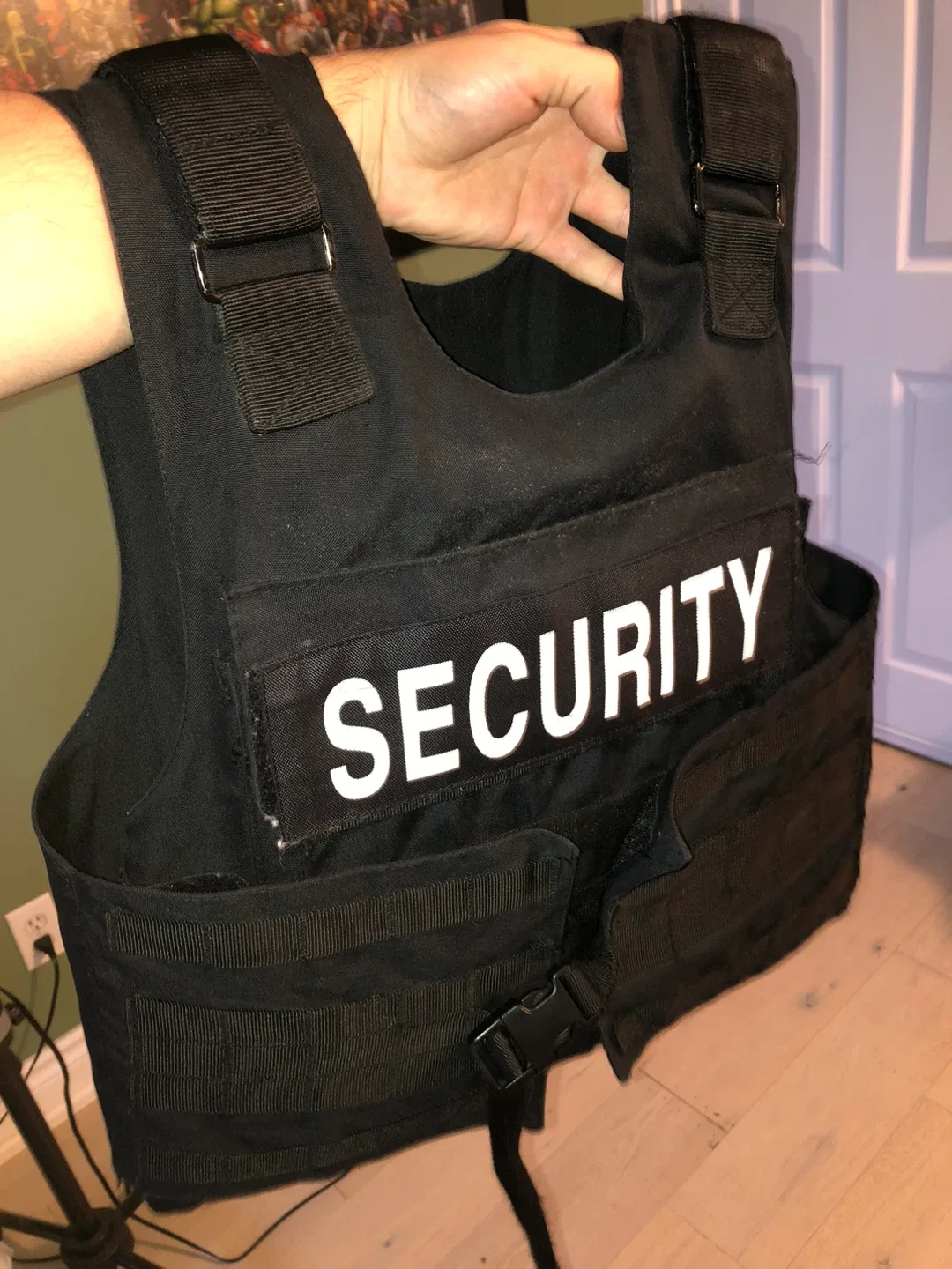 Black Security Vest image indicator(7)