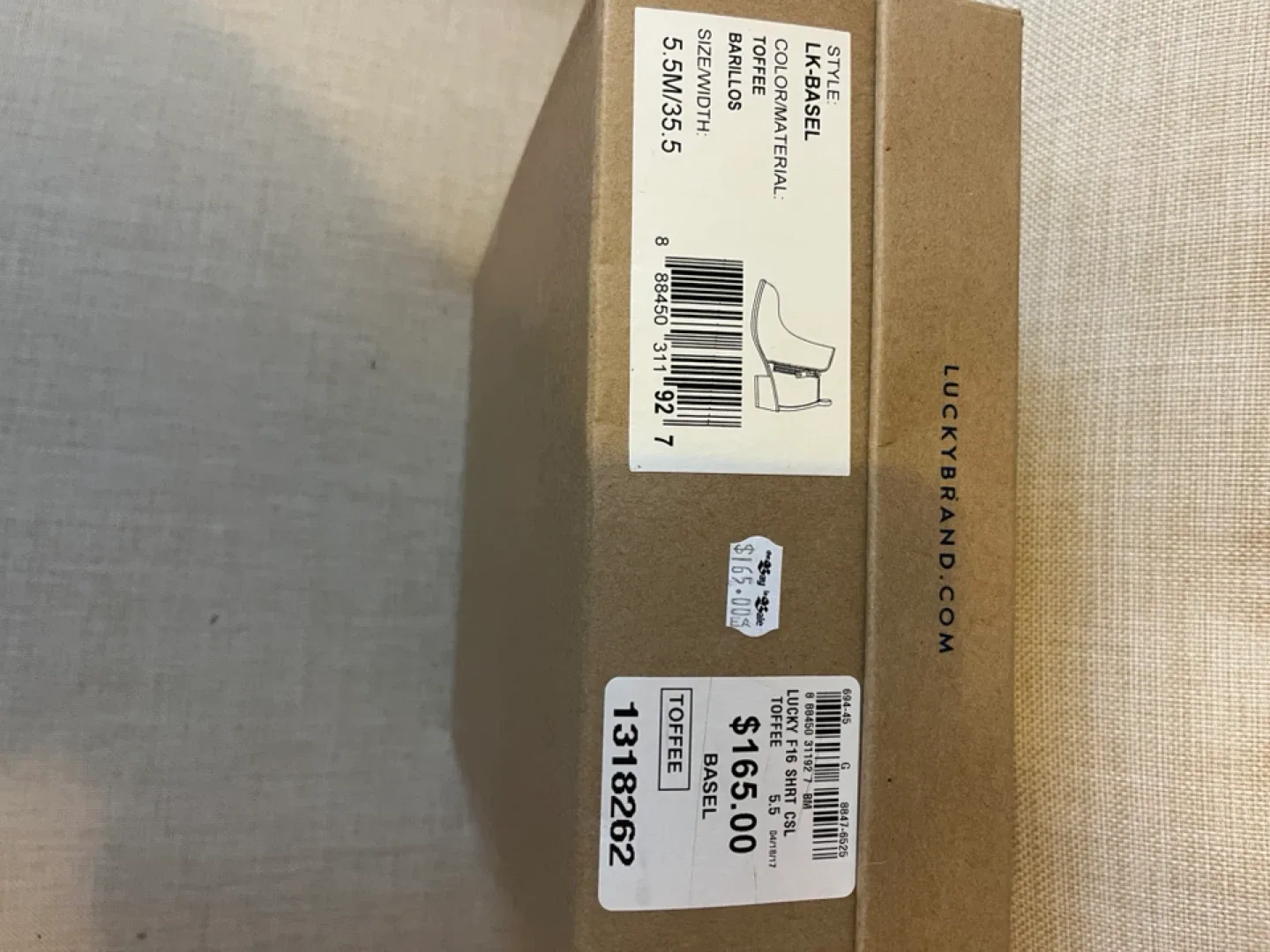 Lucky Brand Gray Suede Heeled Booties image indicator(8)