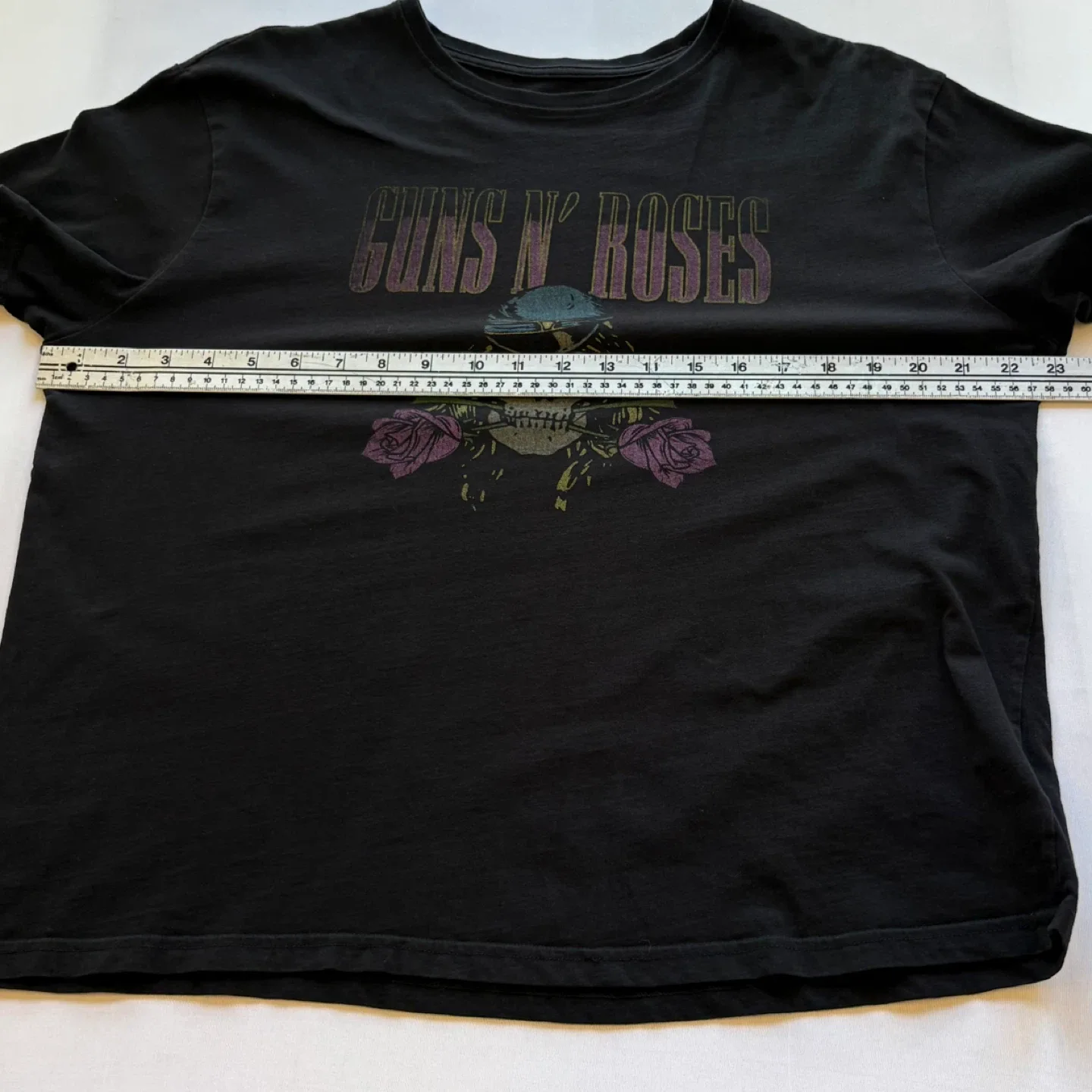 Guns N Roses Graphic Band T Shirt Black Womens Size XL Unisex image indicator(6)