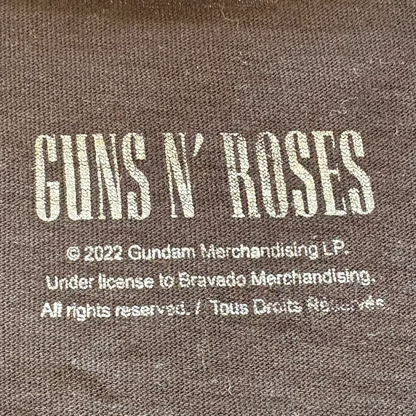 Guns N Roses Graphic Band T Shirt Black Womens Size XL Unisex image indicator(8)