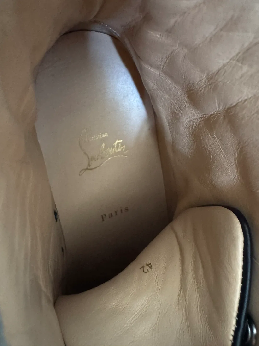 Christian Louboutin Black Spike High-Top Sneakers image indicator(6)