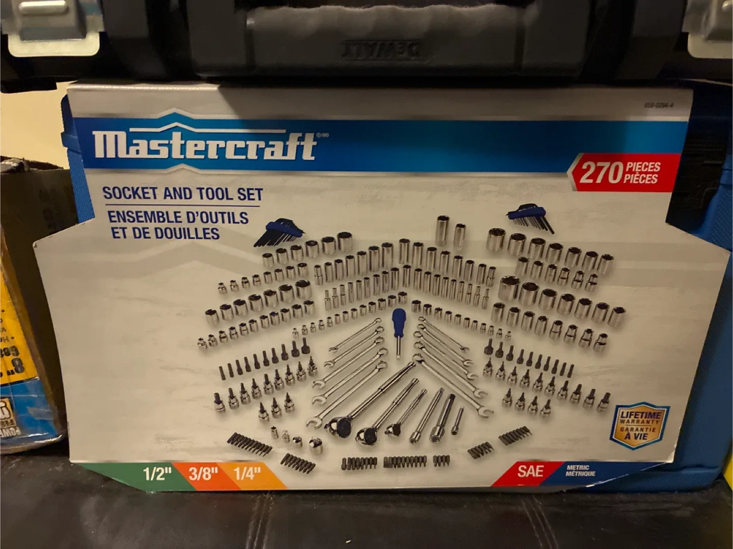 Mastercraft 270-Piece Socket and Tool Set