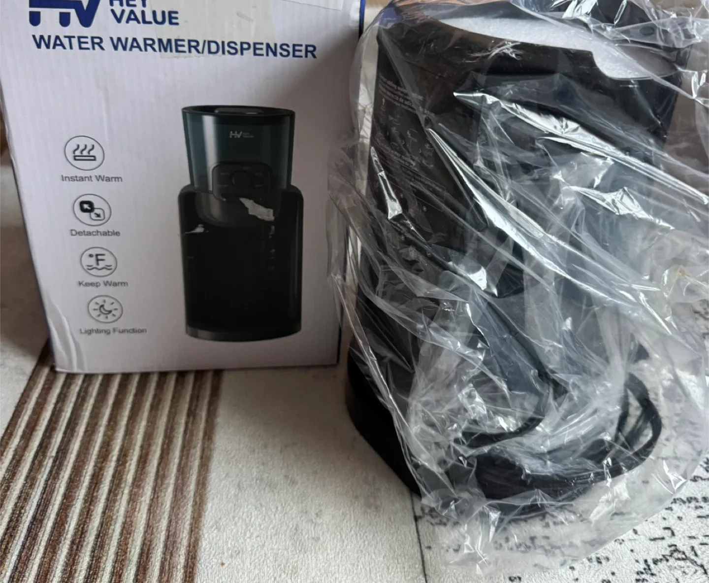 Hey Value Water Warmer/Dispenser - New in Box! image indicator(2)