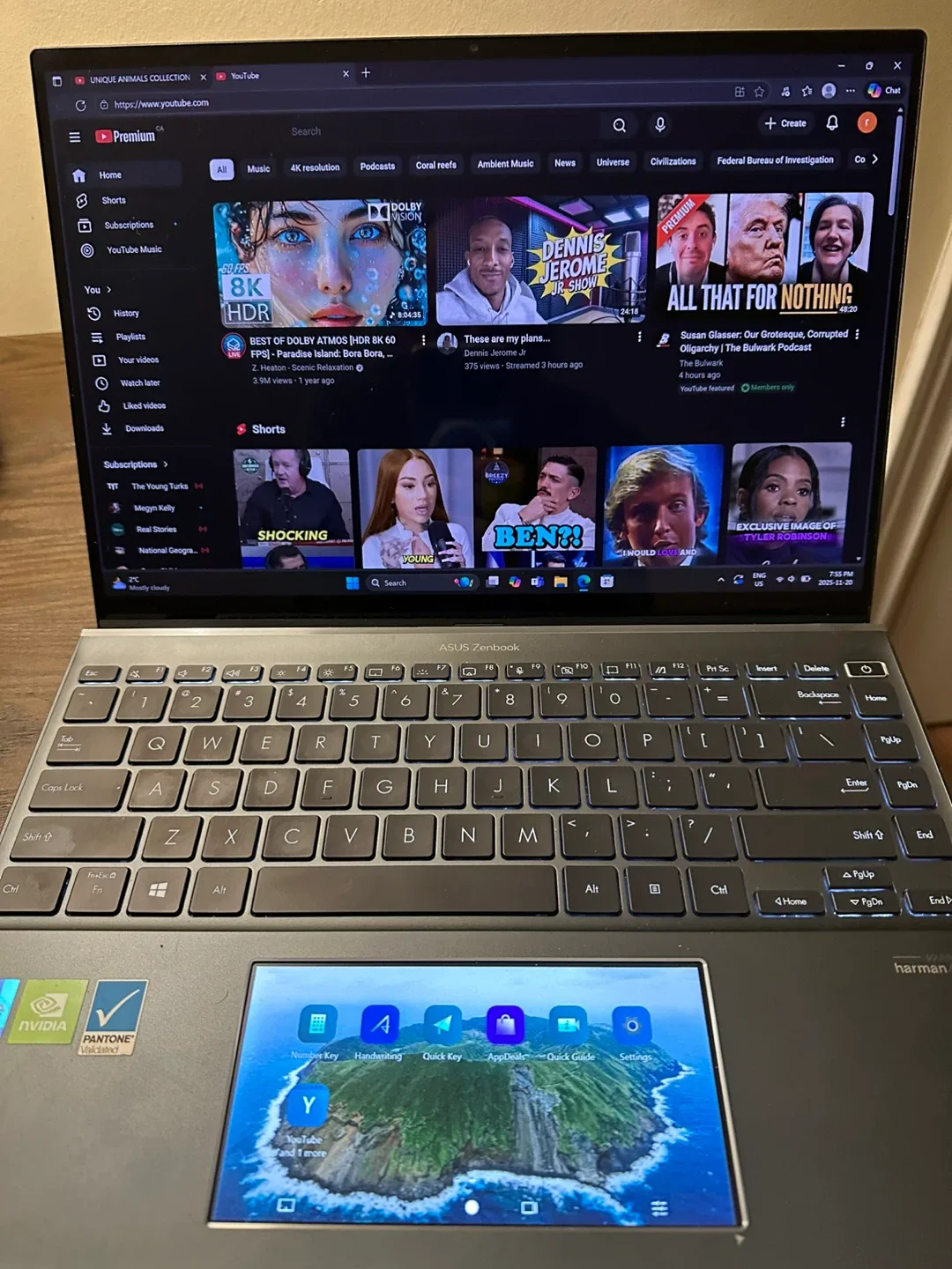 Asus zenbook 14”  16g /500g i7 11 gen 2021 image indicator(2)