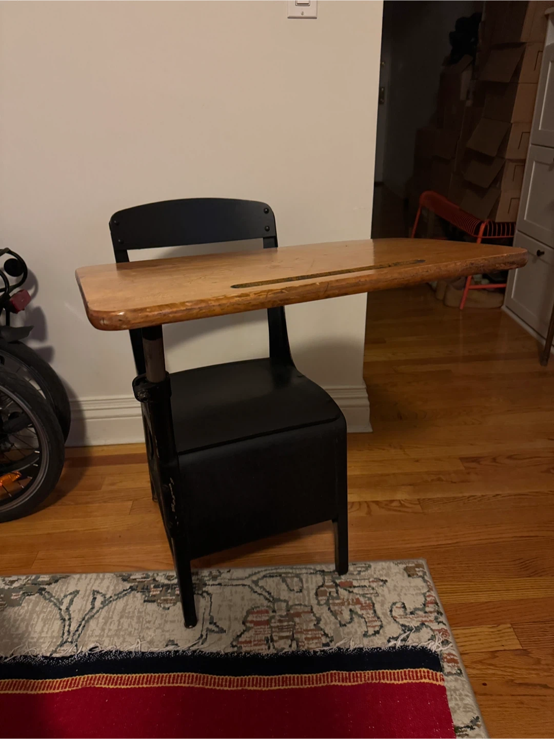 Vintage School Desk Chair - Used - photo 2