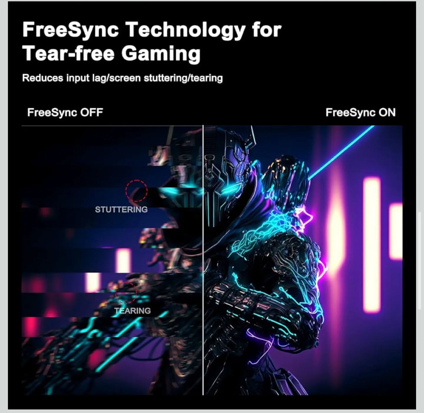 Brand New SANSUI 27” WQHD 2K Gaming Monitor – 180Hz / 1ms IPS image indicator(5)