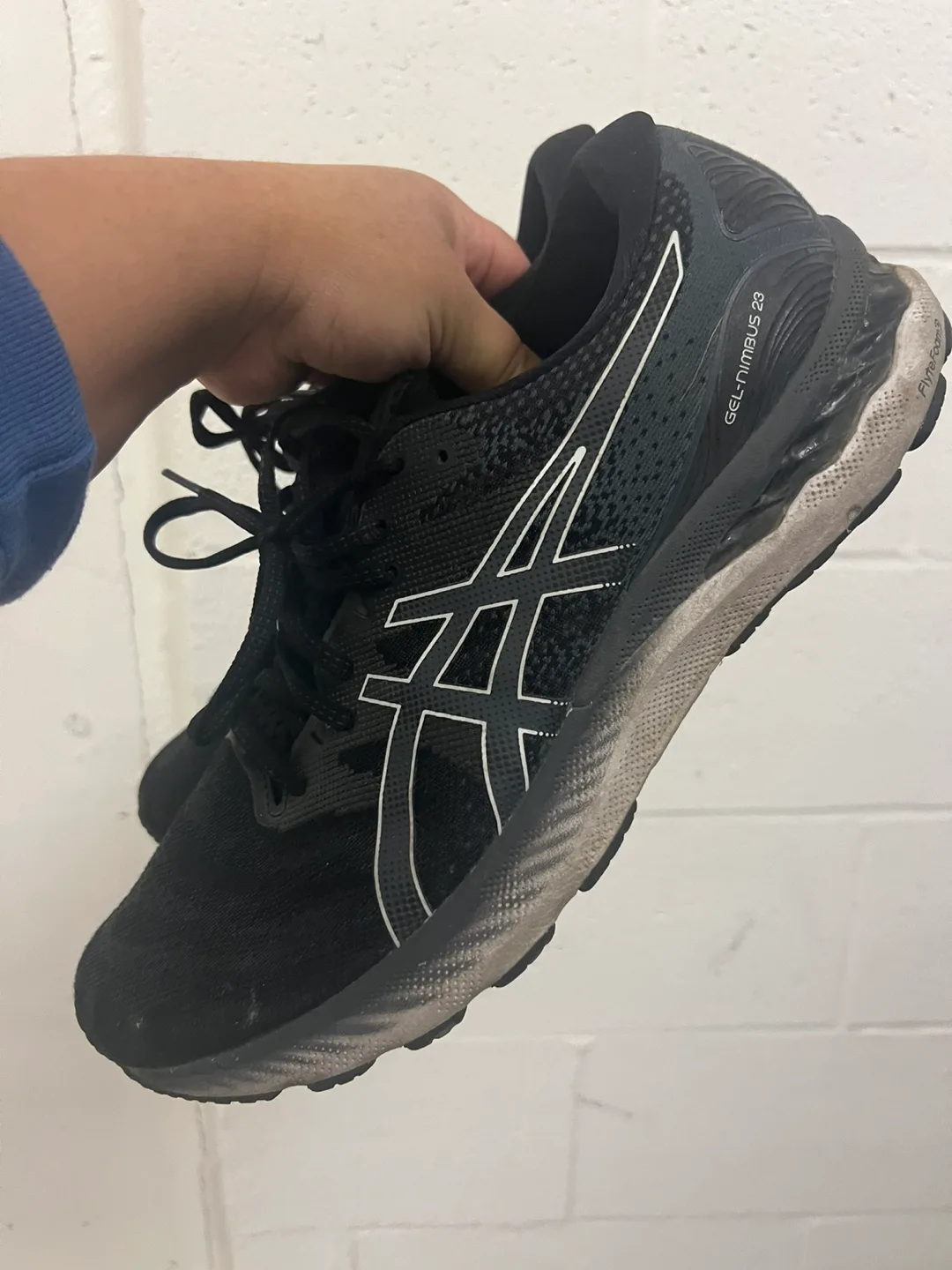 Asics Gel-Nimbus 23 Black Running Shoes