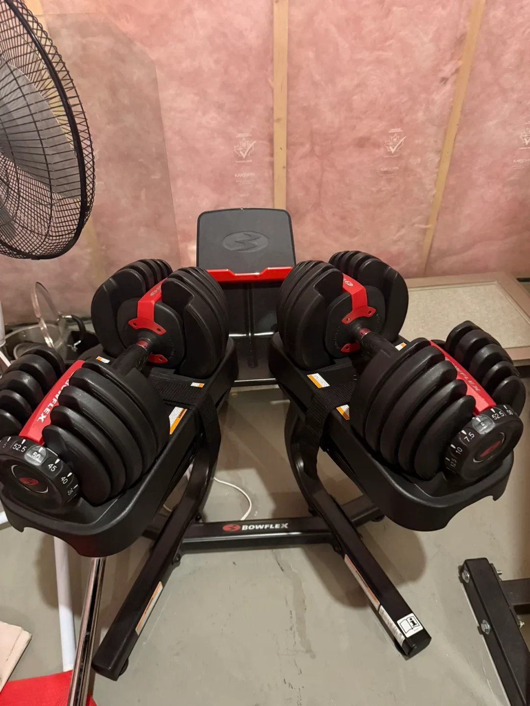 Bowflex Adjustable Dumbbells with Stand