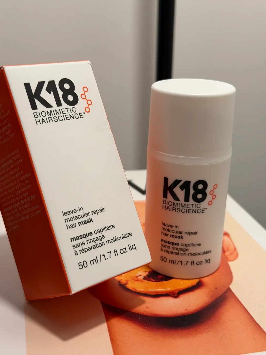 K18 Biomimetic Hairscience Leave-in Molecular Repair Hair Mask