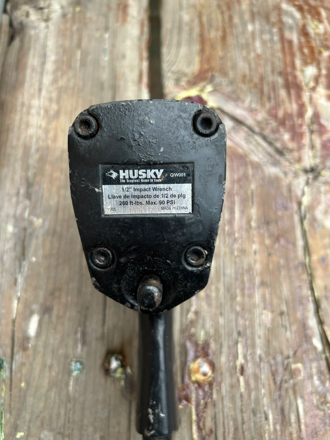 Husky 1/2" Impact Wrench QIW001 - photo 2