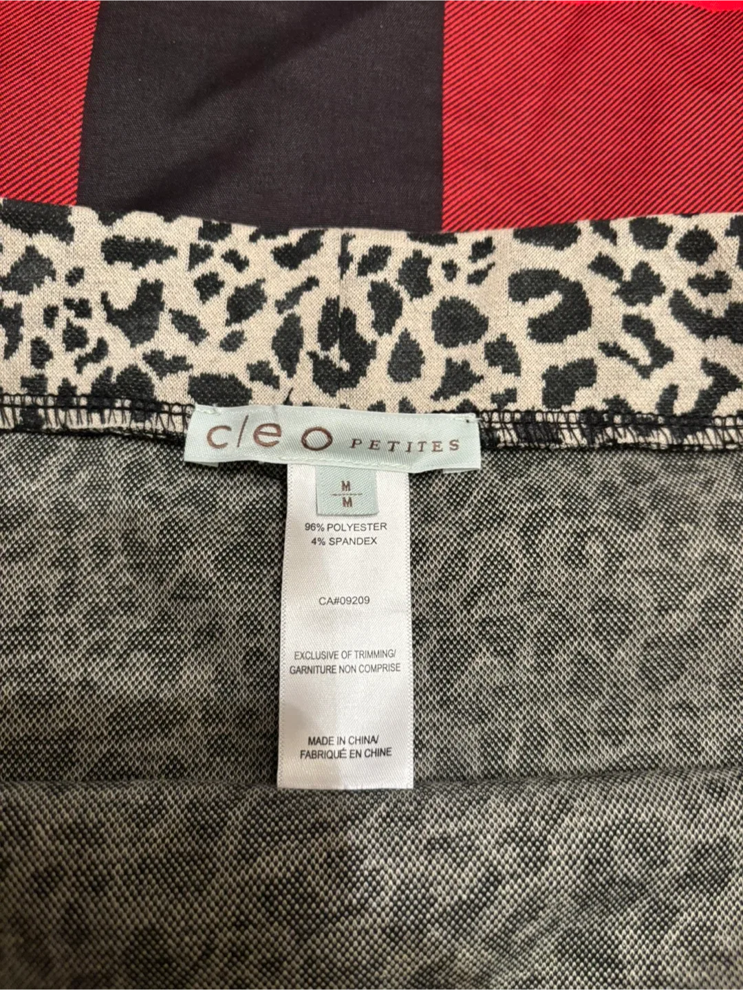 Cleo Petites Leopard Print Skirt - Size M image indicator(2)