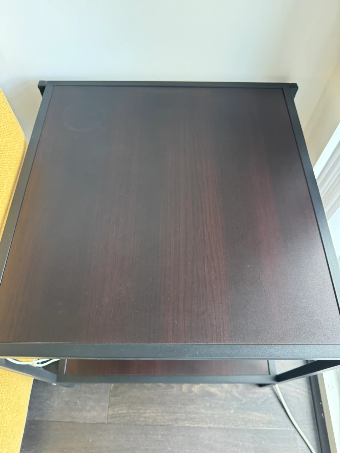 Side table- Black Metal & Wood - photo 3