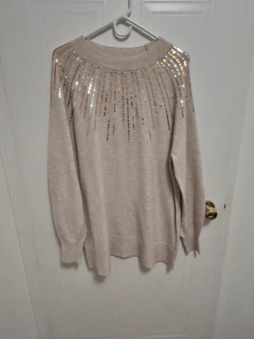 Papaya Curve Sweater Size 18-20