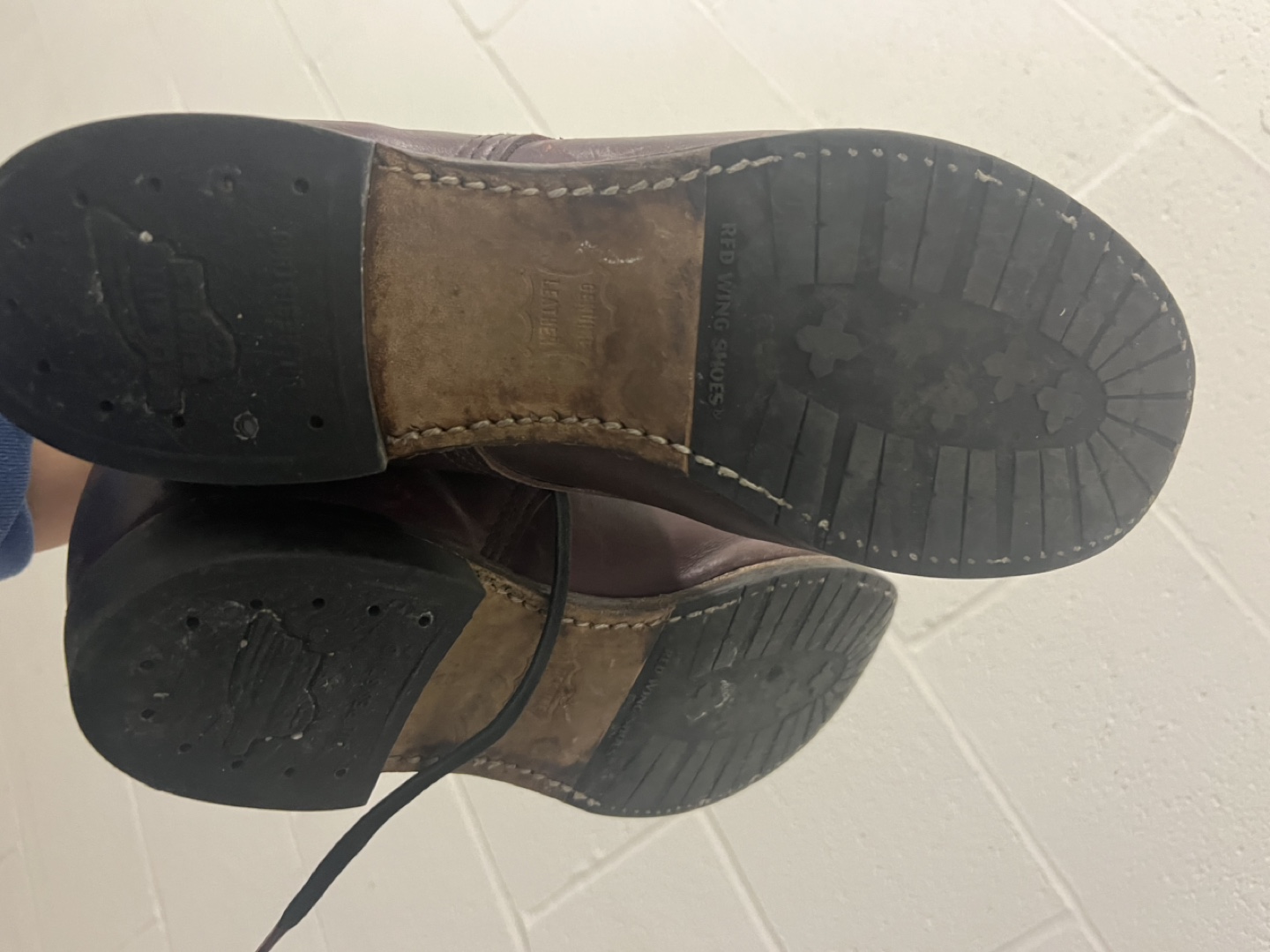 Red Wing Leather Boots - Size 10 - photo 4