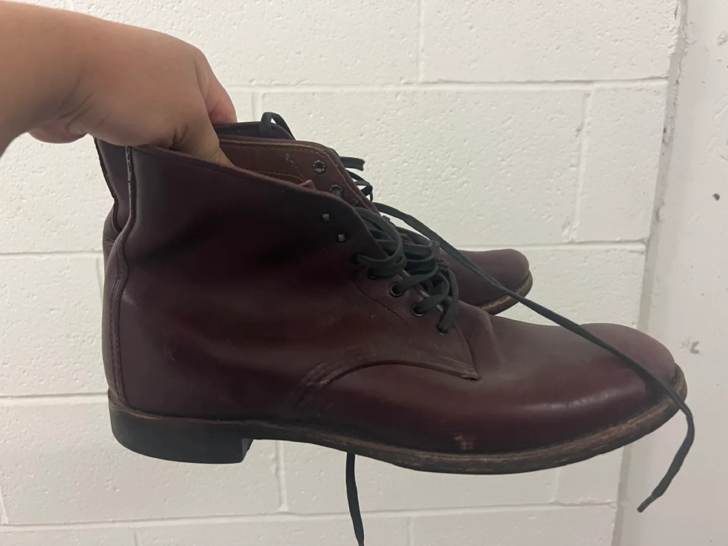 Red Wing Leather Boots - Size 10