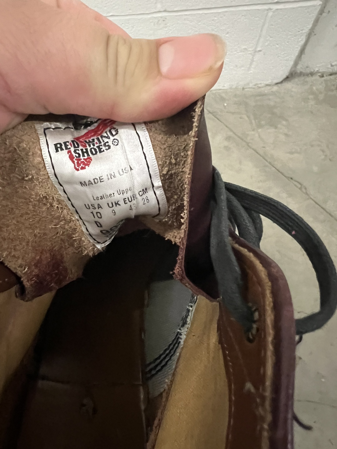 Red Wing Leather Boots - Size 10 - photo 5