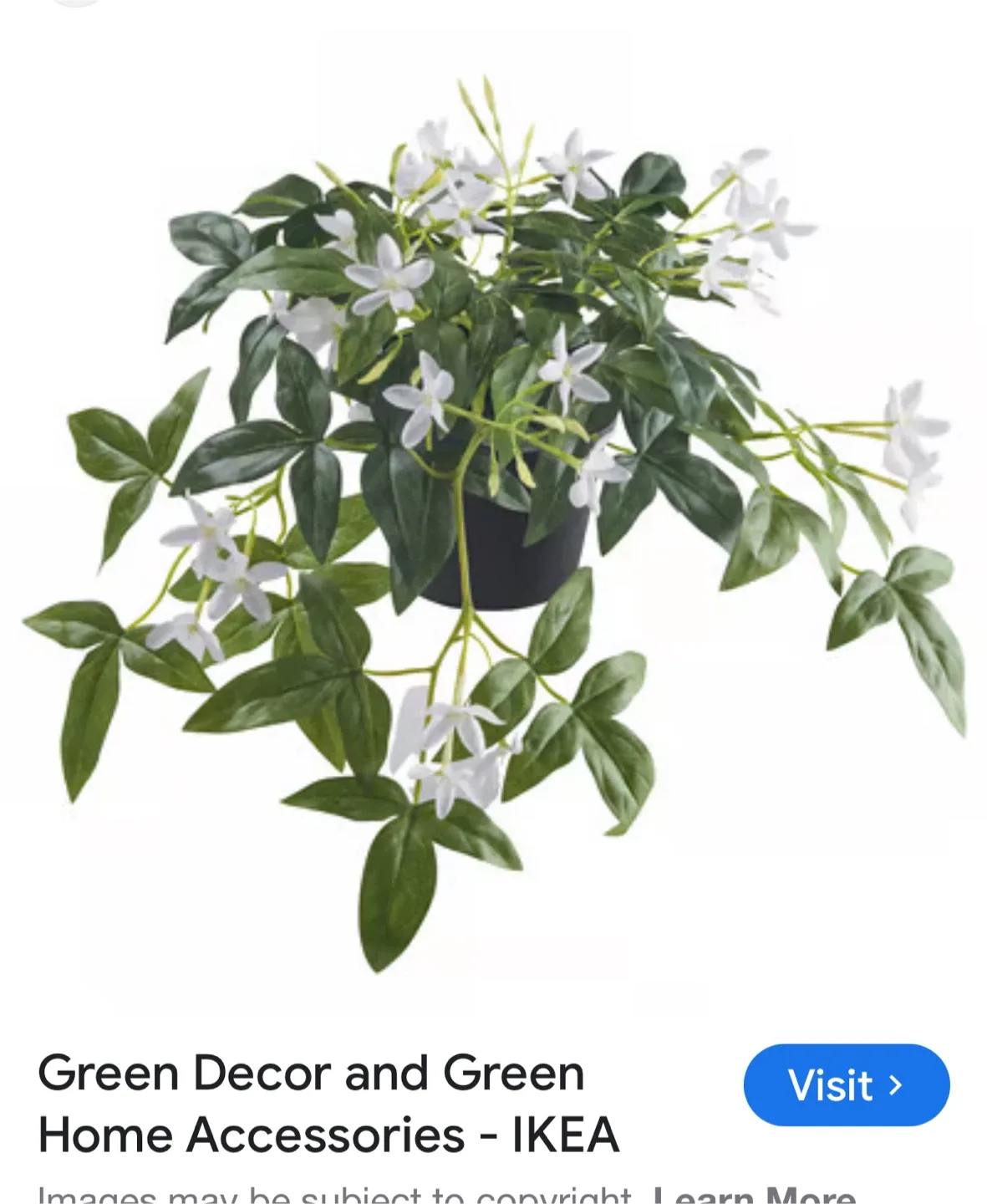 IKEA Artificial Potted Plant & Plant Stand image indicator(4)