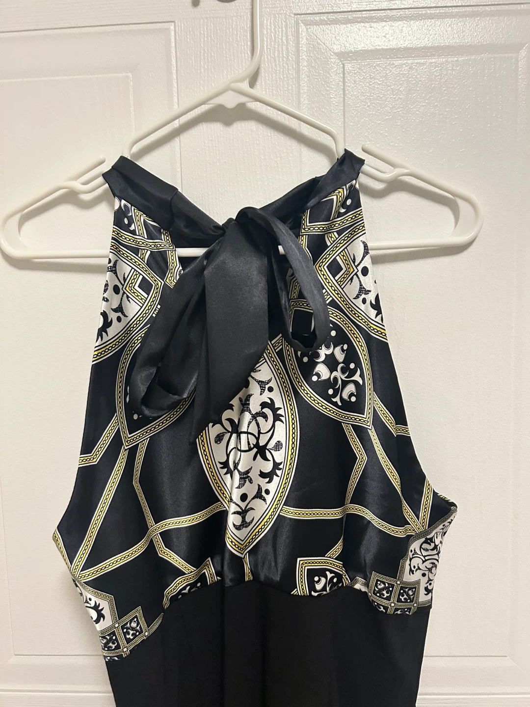 Black & White Patterned Dress - photo 3