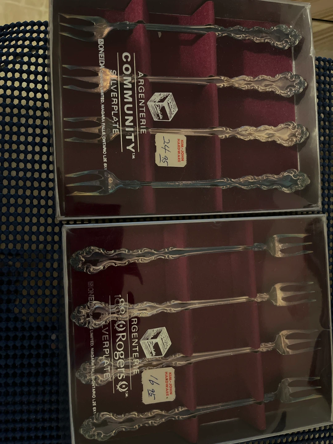 Oneida Rogers Silverplate Forks (Set of 4)
