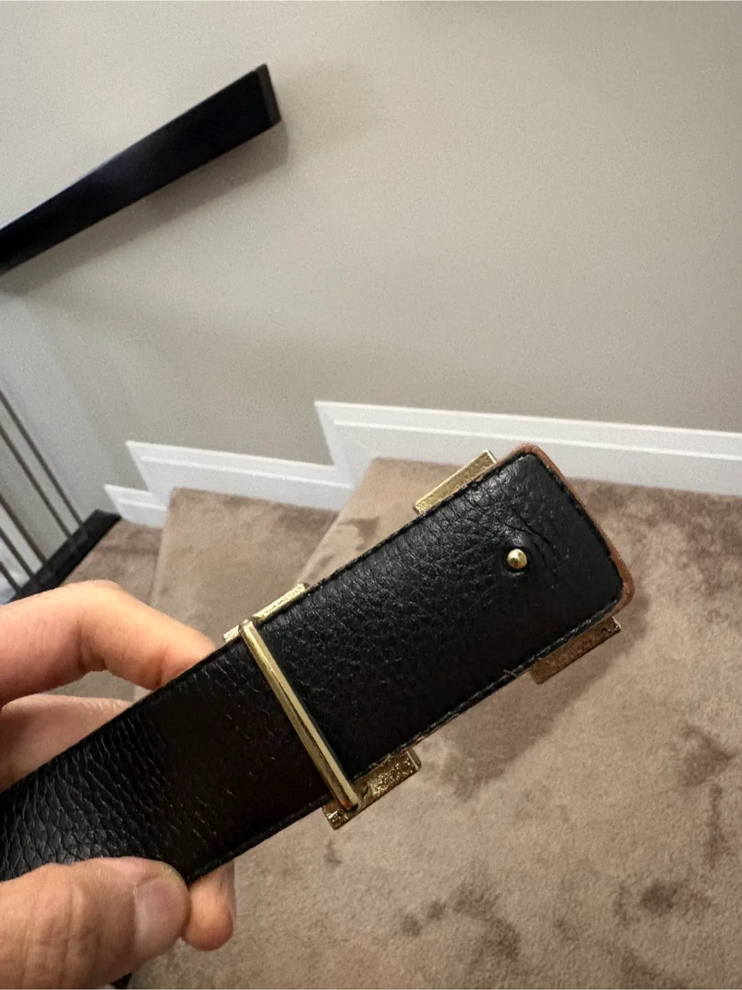 Designer-style H Buckle Belt - Pickup for Friday image indicator(3)