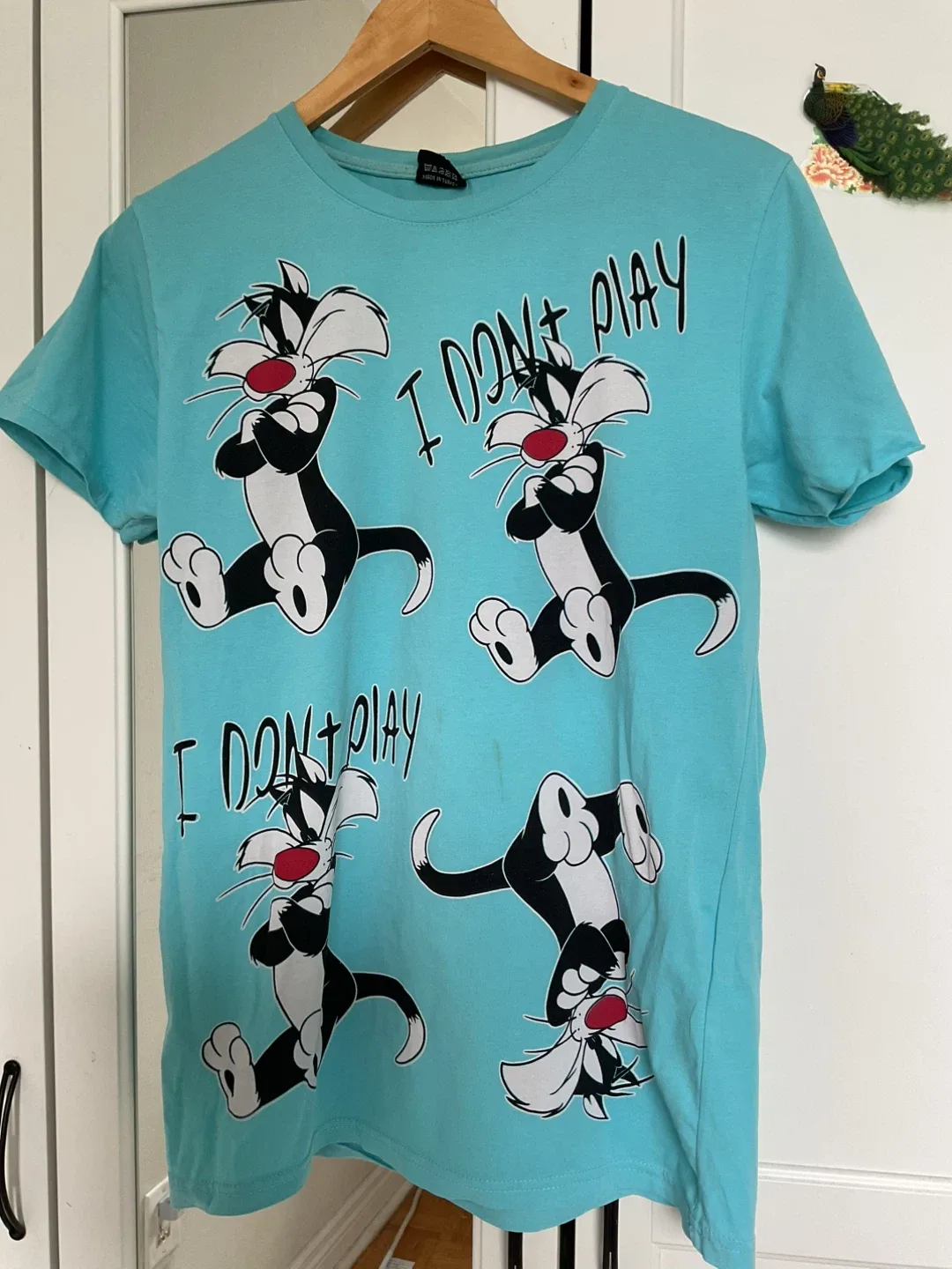 Sylvester the Cat T-shirt, Light Blue