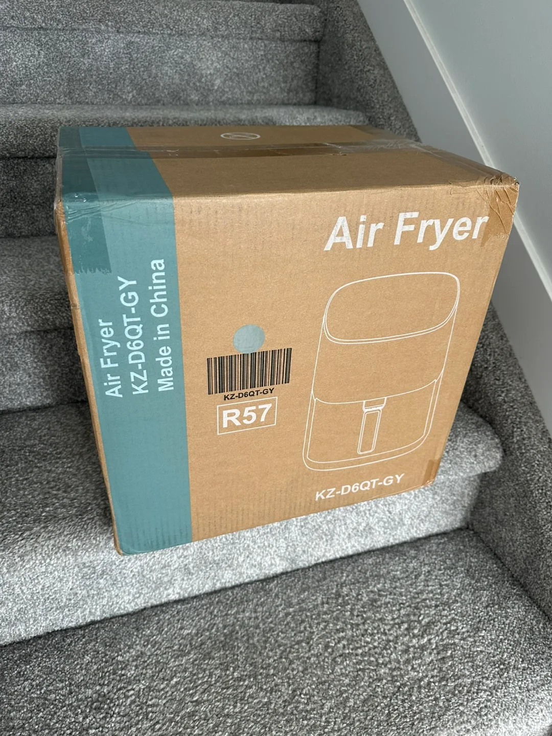 Brand New Sweetcrispy 6QT Air Fryer with Window – 12-in-1. image indicator(7)