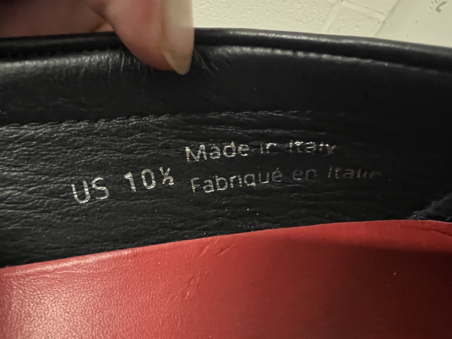 Tommy Hilfiger Black Leather Loafers US 10.5 - photo 2