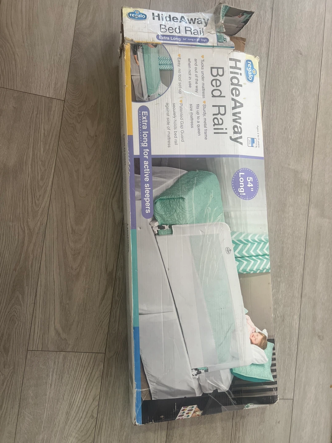 Regalo HideAway Bed Rail - 54" Long - photo 2